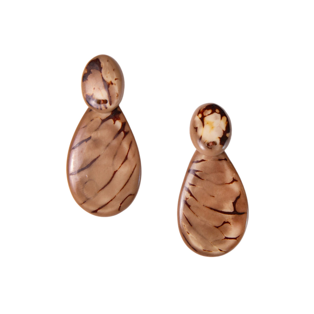 Alexandra Tagua Earrings
