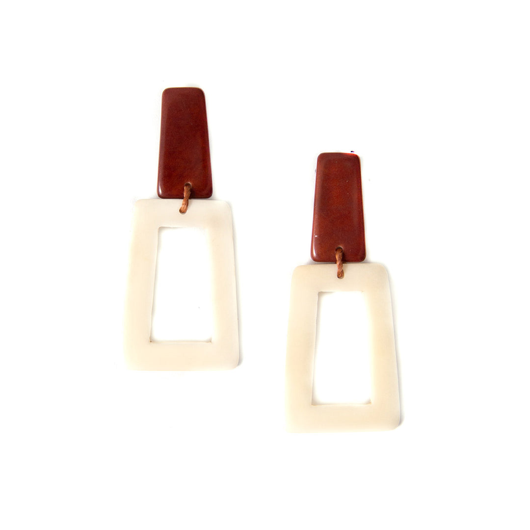 Bandoria Tagua Earrings