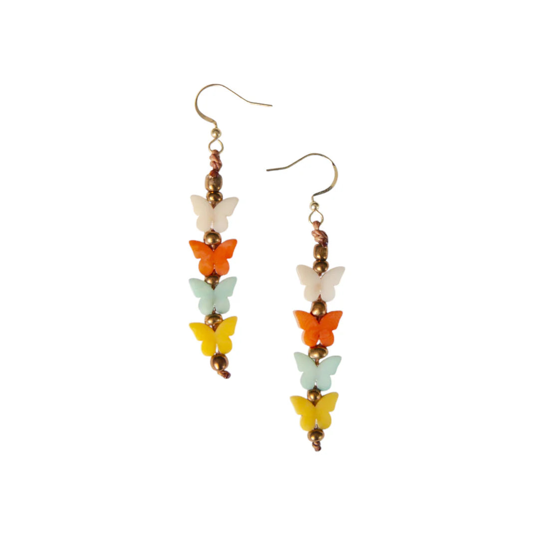 Butterfly Tagua Earrings