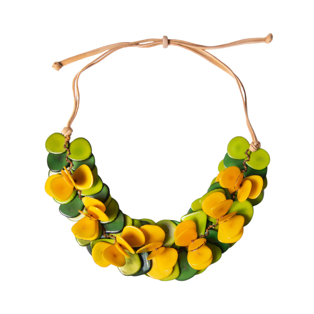 Orchid Tagua Necklace