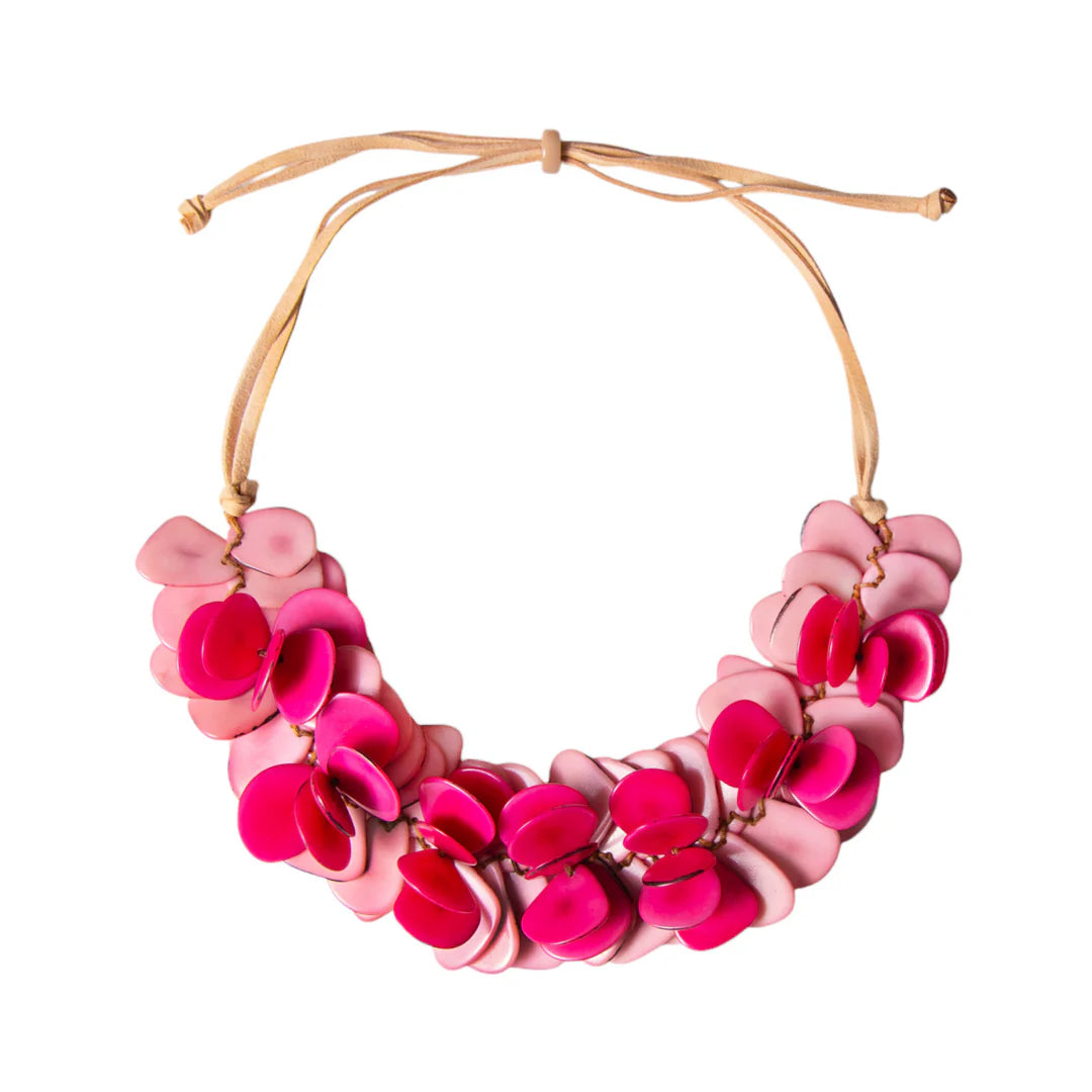 Orchid Tagua Necklace