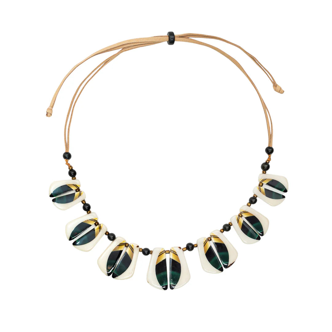 Nix Tagua & Acai Necklace