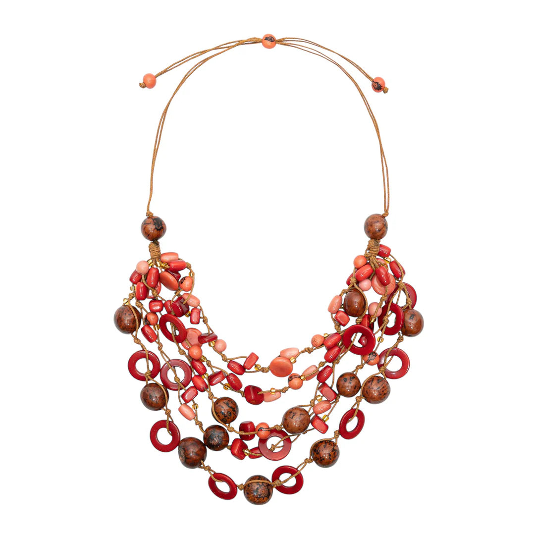 Siren Tagua Mixed Necklace