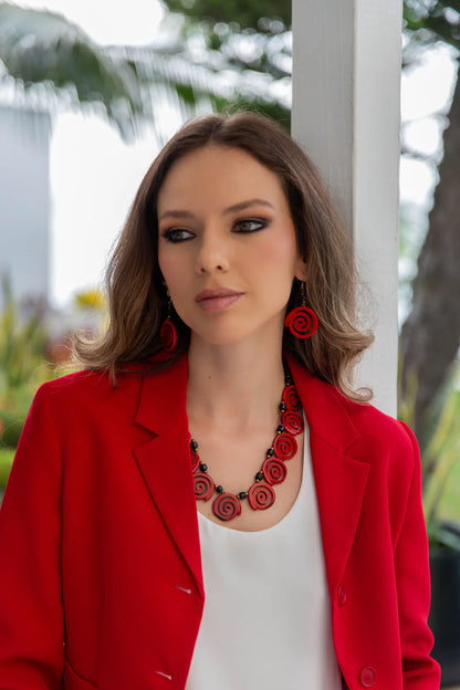 Arrondi Tagua Necklace