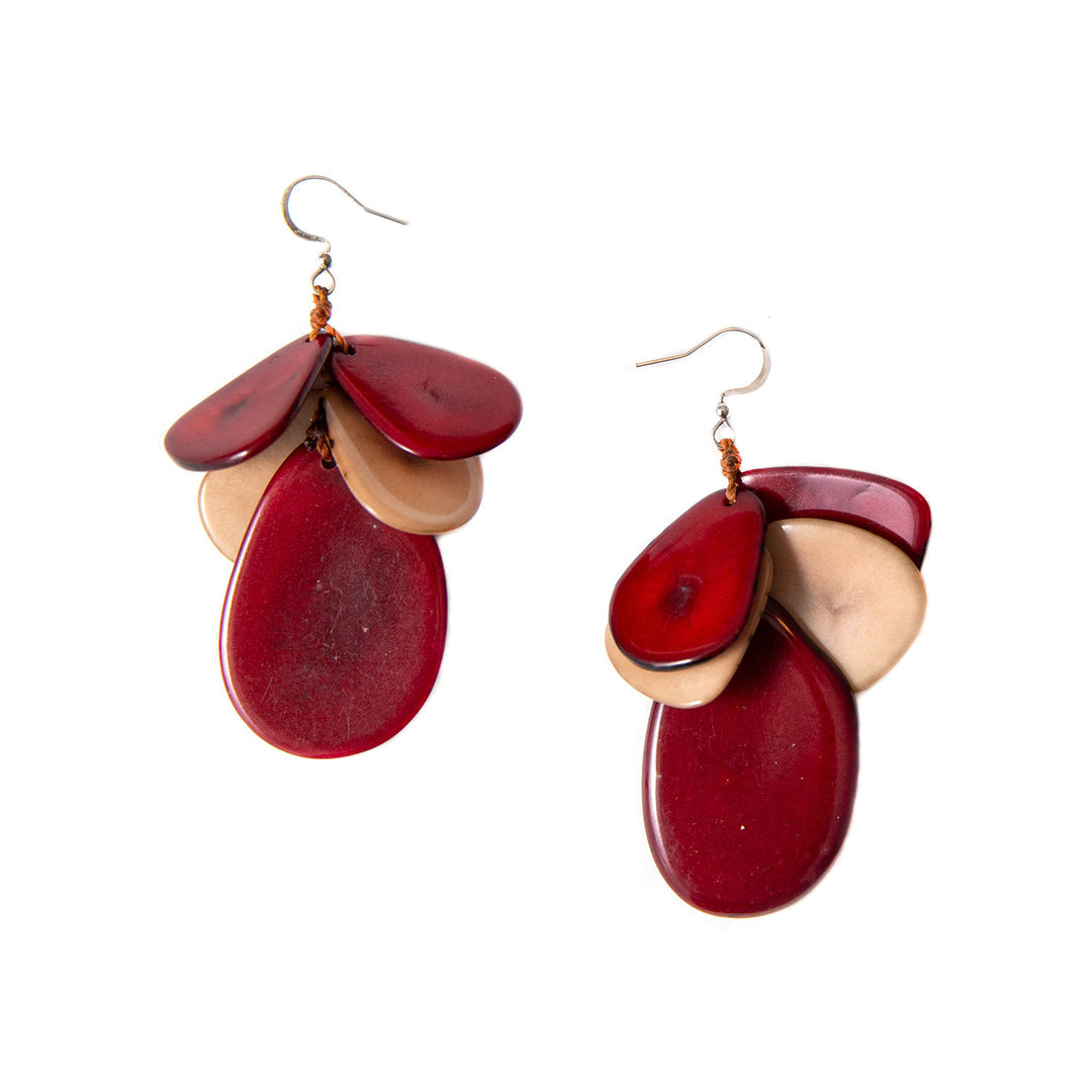 Bloom Tagua Earrings