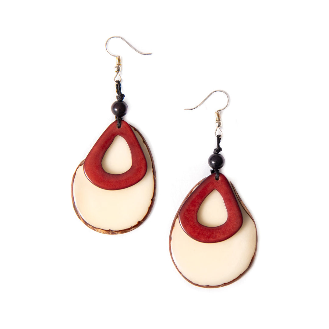 Branwen Tagua &amp; Acai Earrings