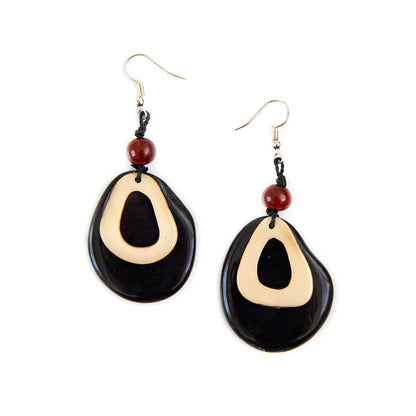 Branwen Tagua &amp; Acai Earrings