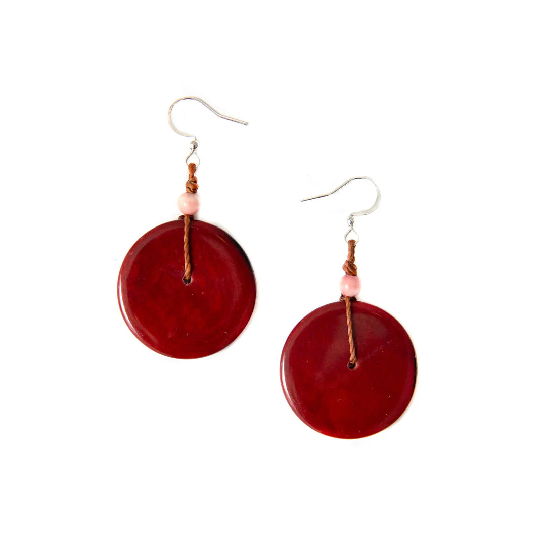 Cora Tagua Earrings