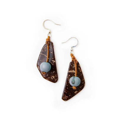 Gaia Coconut &amp; Acai Earrings