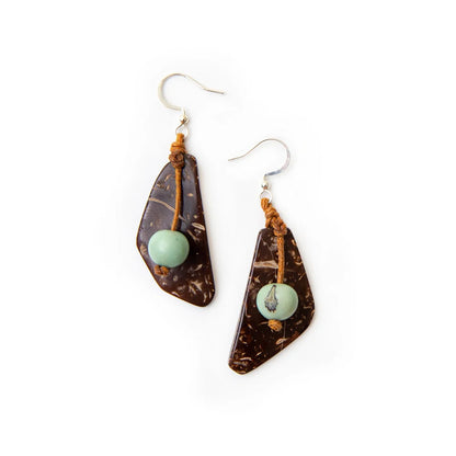 Gaia Coconut &amp; Acai Earrings