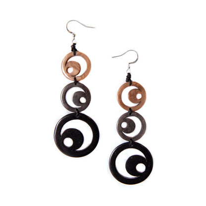 Luna Tagua Earrings