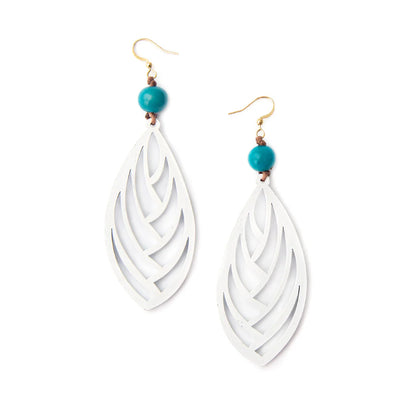 Mazu Acai &amp; Wood Earrings
