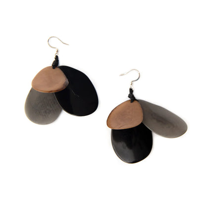 Petal Tagua Earrings