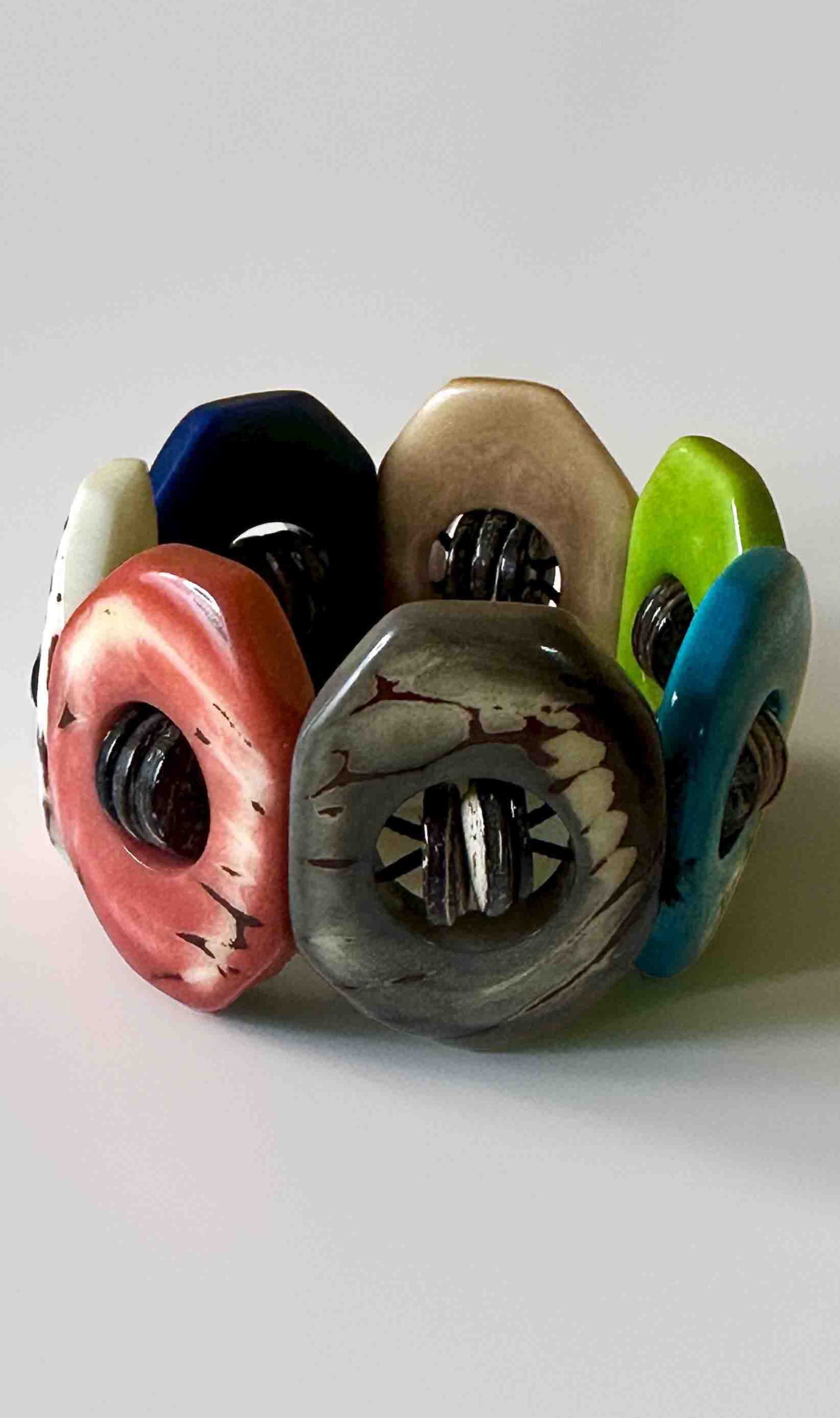 Blossom Tagua &amp; Coconut Bracelet
