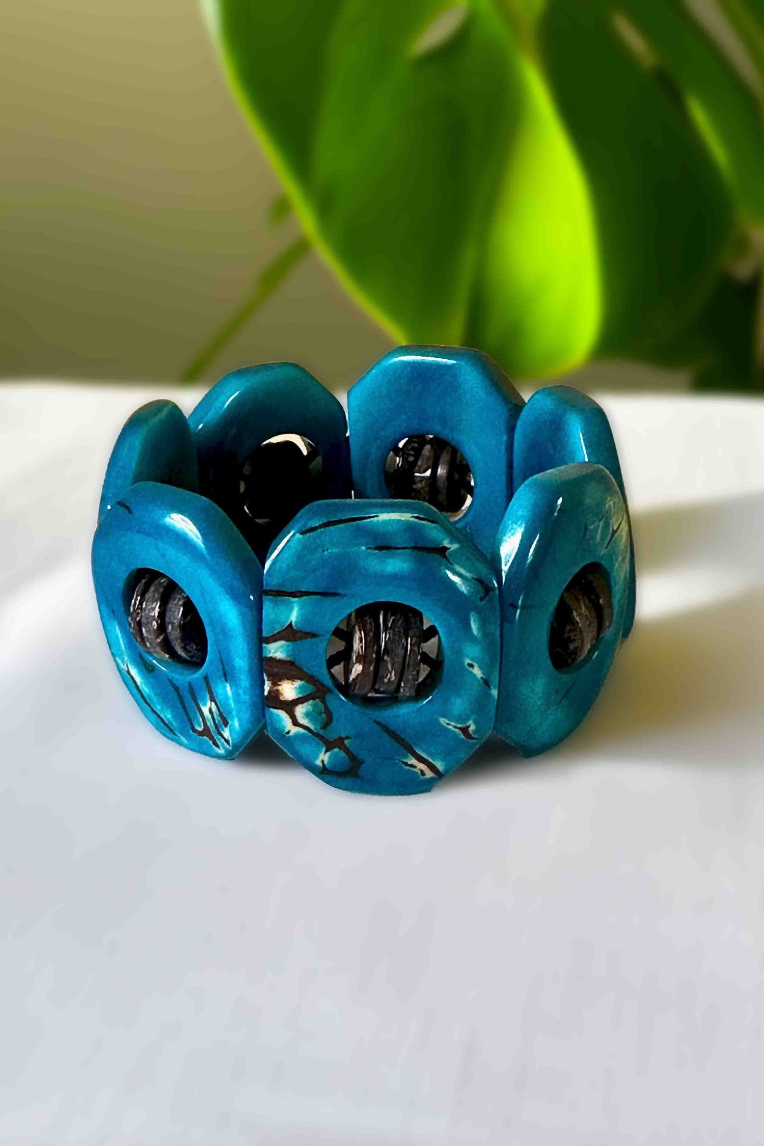Blossom Tagua &amp; Coconut Bracelet