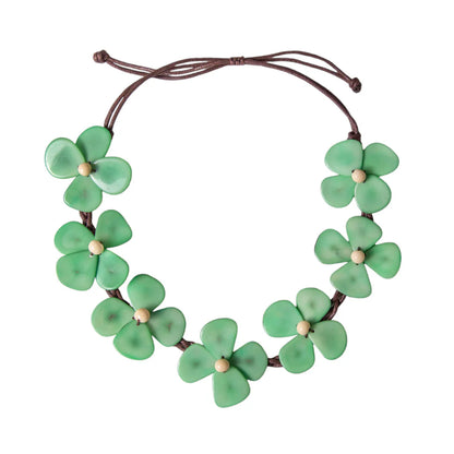 Aphrodite Tagua &amp; Acai Necklace