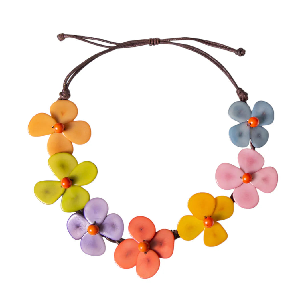 Aphrodite Tagua &amp; Acai Necklace