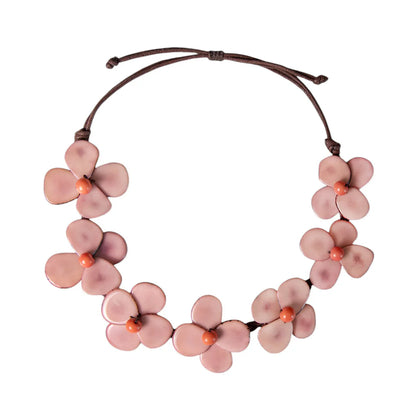 Aphrodite Tagua &amp; Acai Necklace