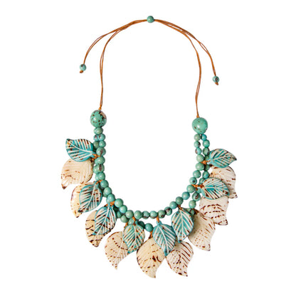Druantia Tagua &amp; Acai Necklace