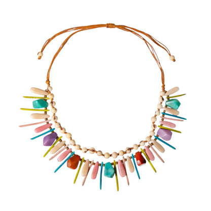 Ephiny Tagua &amp; Acai Necklace