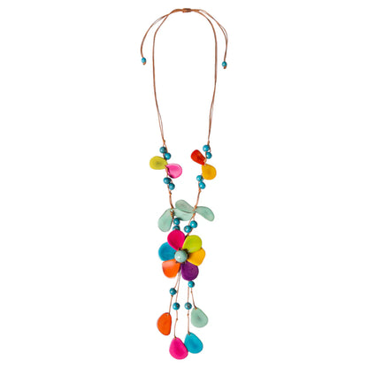 Flora Tagua &amp; Acai Necklace
