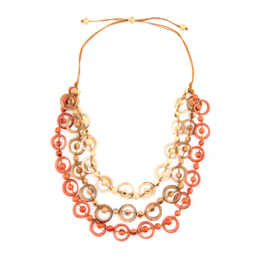 Ostara Tagua &amp; Acai Necklace