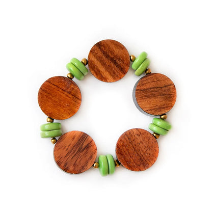 Nisse Tagua &amp; Wood Bracelet