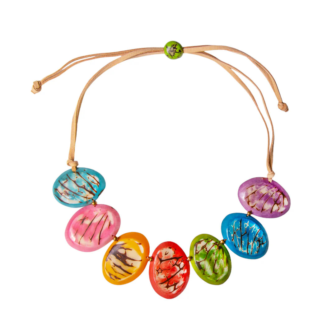 Strata Tagua Necklace